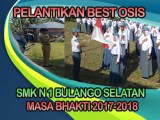 BEST OSIS SMK Negeri 1 Bulango Selatan 2017-2018, Resmi !!!